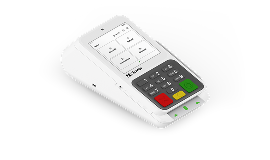 Clover Flex - Portable handheld POS with integrated printer, perfect for tableside payments and mobile businesses.